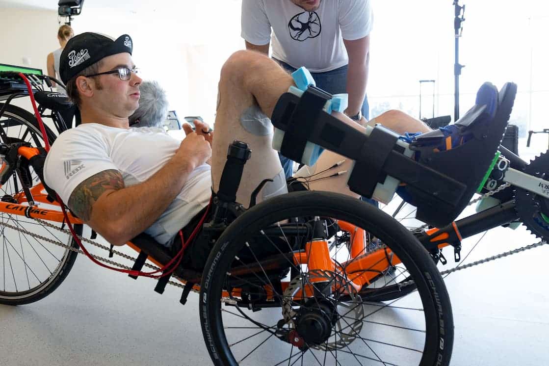 MyoCycle Racer Setting Records